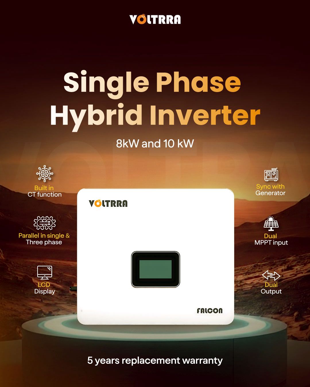 Voltrra 10 kW Inverter